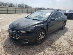 Salvage cars for sale from Copart New Braunfels, TX: 2016 Chevrolet Malibu LT