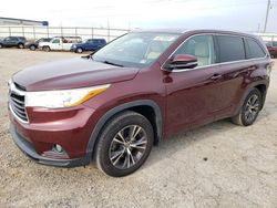 2016 Toyota Highlander XLE for sale in Chatham, VA