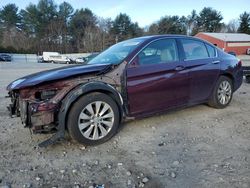 Vehiculos salvage en venta de Copart Mendon, MA: 2015 Honda Accord EXL