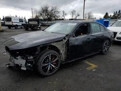 Salvage cars for sale from Copart Woodburn, OR: 2024 BMW I5 M60
