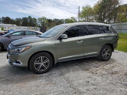 Salvage cars for sale at Fairburn, GA auction: 2017 Infiniti QX60