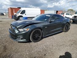 Vehiculos salvage en venta de Copart Homestead, FL: 2015 Ford Mustang GT