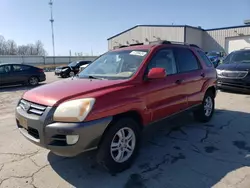 Salvage cars for sale at Rogersville, MO auction: 2006 KIA New Sportage