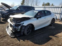 Salvage cars for sale from Copart Bowmanville, ON: 2018 Toyota Camry XSE
