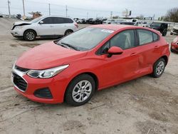 Salvage cars for sale at Oklahoma City, OK auction: 2019 Chevrolet Cruze LS