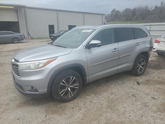 2016 Toyota Highlander XLE