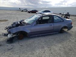 Honda salvage cars for sale: 1995 Honda Civic EX