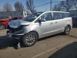 Salvage cars for sale at Moraine, OH auction: 2020 KIA Sedona L