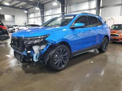 Salvage cars for sale at Ham Lake, MN auction: 2024 Chevrolet Equinox RS