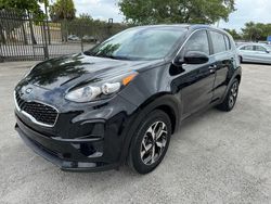 Salvage vehicles for parts for sale at auction: 2021 KIA Sportage LX