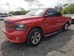 Salvage cars for sale from Copart Riverview, FL: 2014 Dodge RAM 1500 Sport