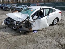 Salvage cars for sale at Candia, NH auction: 2022 Hyundai Accent SE
