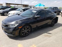 Salvage cars for sale from Copart Grand Prairie, TX: 2020 Honda Civic Sport