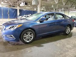 Salvage cars for sale from Copart Woodhaven, MI: 2016 Hyundai Sonata SE