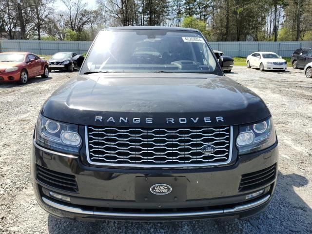 2016 Land Rover Range Rover HSE