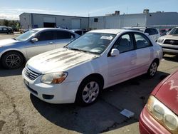 KIA Spectra EX salvage cars for sale: 2009 KIA Spectra EX