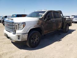 Salvage cars for sale from Copart Amarillo, TX: 2022 GMC Sierra K3500 Denali