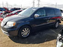 Salvage cars for sale from Copart Elgin, IL: 2011 Chrysler Town & Country Touring L