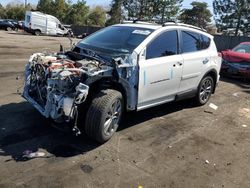 Salvage cars for sale at Denver, CO auction: 2018 Toyota Rav4 HV Limited