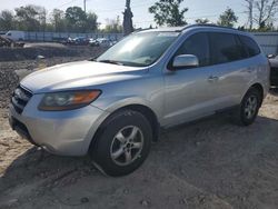 Salvage cars for sale from Copart Riverview, FL: 2007 Hyundai Santa FE GLS