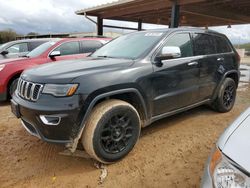 Salvage cars for sale at Tanner, AL auction: 2017 Jeep Grand Cherokee Limited