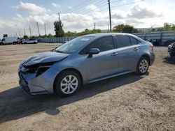 Vehiculos salvage en venta de Copart Miami, FL: 2021 Toyota Corolla LE