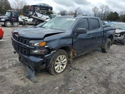 Salvage cars for sale at Madisonville, TN auction: 2021 Chevrolet Silverado K1500 Custom