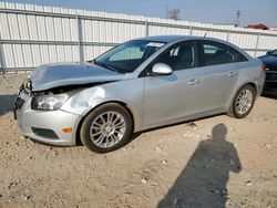 Salvage cars for sale from Copart Appleton, WI: 2011 Chevrolet Cruze ECO