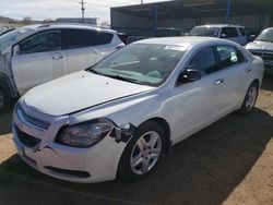 Salvage cars for sale from Copart Colorado Springs, CO: 2011 Chevrolet Malibu LS