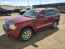 Salvage cars for sale at Colorado Springs, CO auction: 2008 Jeep Grand Cherokee Overland