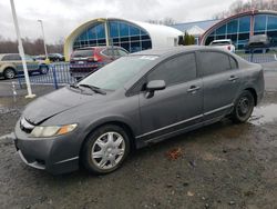 Salvage cars for sale at East Granby, CT auction: 2009 Honda Civic EX