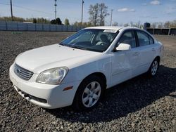 KIA Optima LX salvage cars for sale: 2008 KIA Optima LX