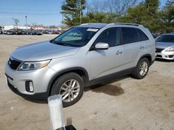 Salvage cars for sale at Lexington, KY auction: 2014 KIA Sorento LX