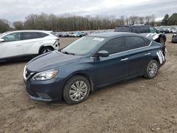 Nissan Sentra S Vehiculos salvage en venta: 2016 Nissan Sentra S