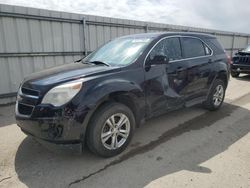 Chevrolet Equinox LS salvage cars for sale: 2015 Chevrolet Equinox LS