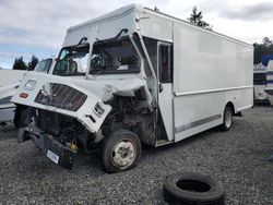 Salvage trucks for sale at Graham, WA auction: 2021 Freightliner Chassis M Line WALK-IN Van