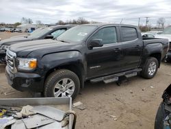 Salvage cars for sale at Hillsborough, NJ auction: 2017 GMC Canyon SLE