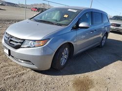 Salvage cars for sale from Copart North Las Vegas, NV: 2017 Honda Odyssey EXL