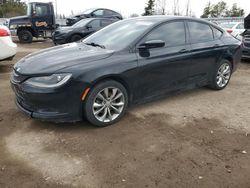 Chrysler 200 S salvage cars for sale: 2015 Chrysler 200 S