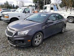 Chevrolet Cruze salvage cars for sale: 2015 Chevrolet Cruze LT