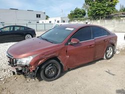 Salvage cars for sale from Copart Opa Locka, FL: 2012 Chevrolet Cruze LT