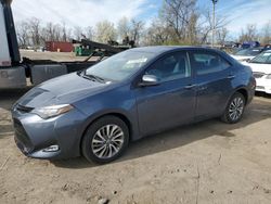 Toyota salvage cars for sale: 2017 Toyota Corolla L