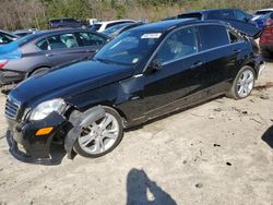 Salvage cars for sale at Seaford, DE auction: 2012 Mercedes-Benz E 350 4matic