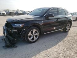 Salvage cars for sale from Copart San Antonio, TX: 2022 Audi Q5 Premium Plus 45