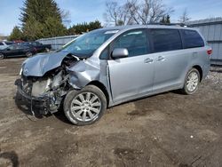 Salvage cars for sale from Copart Finksburg, MD: 2015 Toyota Sienna XLE