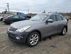 Salvage cars for sale from Copart Hillsborough, NJ: 2008 Infiniti EX35 Base