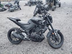 Salvage motorcycles for sale at Hueytown, AL auction: 2022 Yamaha MT-03