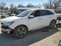 Salvage cars for sale at Wichita, KS auction: 2020 Acura MDX Technology