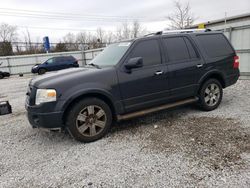 Salvage cars for sale from Copart Walton, KY: 2010 Ford Expedition Limited