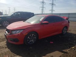 Salvage cars for sale from Copart Elgin, IL: 2018 Honda Civic EX